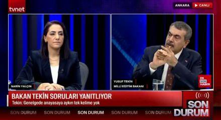 Yusuf Tekin'den Ramazan genelgesi eleştirilerine Noel yanıtı