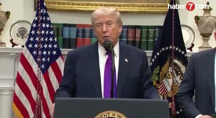 ABD başkanı Trump İran'a m&uuml;zakerelerde "daha makul olma" &ccedil;ağrısında bulundu