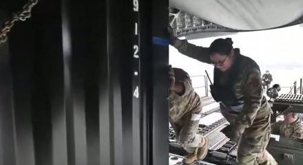 ABD n&uuml;kleer reakt&ouml;r&uuml;  kargo u&ccedil;ağıyla taşıdı