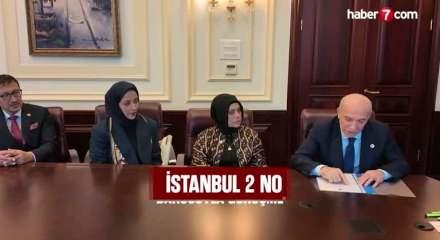 Adalet Bakanı G&uuml;rlek, İstanbul 2 No'lu Barosunun başkan ve y&ouml;netimi ile g&ouml;r&uuml;şt&uuml;