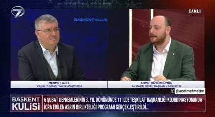 Ahmet B&uuml;y&uuml;kg&uuml;m&uuml;ş: 5 Yıllık İstikrar İ&ccedil;in Hazırız