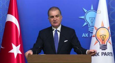 AK Parti S&ouml;zc&uuml;s&uuml; &Ouml;mer &Ccedil;elik'ten İsrail'in k&uuml;stah kararına sert tepki