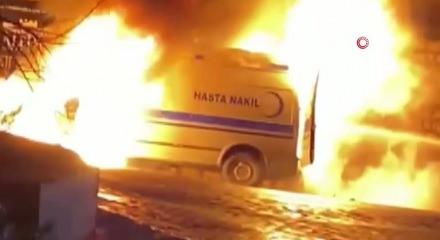 Amasya'da ambulans şof&ouml;r&uuml; yaptığı hamleyle patlamayı &ouml;nledi: "B&uuml;y&uuml;k kahramanlık"