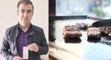 Antalya'da yediği k&ouml;fteye 29 bin lira hesap gelen vatandaş isyan etti