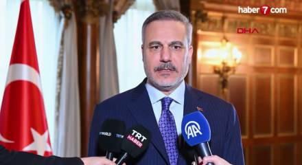 Bakan Fidan, Vaşington'da ger&ccedil;ekleştirilen Barış Kurulu'nun ilk toplantısı ertesinde basın mensuplarına deme&ccedil; verdi