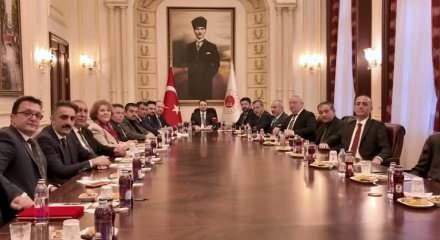 Bakan G&uuml;rlek, Nevşehir heyetini kabul etti