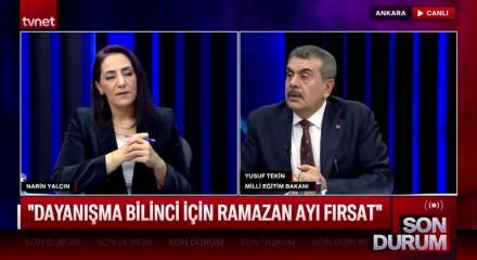 Bakan tekin: "Muhalefeti okuma yazma &ouml;ğrenmeye davet ediyorum"