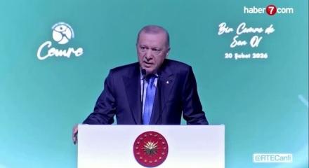 Cumhurbaşkanı Erdoğan: Tabiatı tahrip etmeyen, karıncayı dahi incitmeyen bir medeniyetin mensuplarıyız
