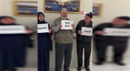 Gaziantep'te Alzheimer Merkezi'nde g&uuml;l&uuml;mseten Ramazan g&ouml;r&uuml;nt&uuml;leri