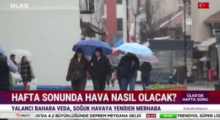 Hafta sonu yurt genelinde yeni yağışlı sistem etkili olacak