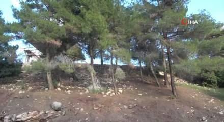 Kahramanmaraş'ta kaya par&ccedil;ası otomobilin i&ccedil;ine girdi: 2'si ağır 4 yaralı