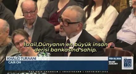 ABD-İslam Konseyi Direkt&ouml;r&uuml; İsrail'i ifşa etti: D&uuml;nyanın en b&uuml;y&uuml;k insan derisi bankası İsrail'de 