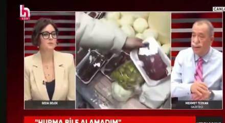 Pide fiyatını abartan Mehmet Tezkan sosyal medyada Ti'ye alındı