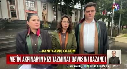 Metin Akpınar'a rekor tazminat cezası: Kızı Duygu Nebioğlu'na 6 milyon TL &ouml;deyecek