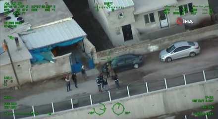 Nevşehir'de helikopter destekli narkotik operasyonu