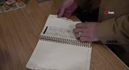 Sakarya'da yaktığı defterle mahallelinin hayır duasını aldı