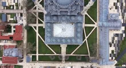 Selimiye Camisi'nde restorasyonun ardından ilk teravih heyecanı