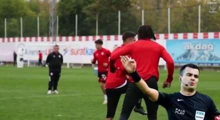Shkendija - Samsunspor ma&ccedil;ının hakemi belli oldu