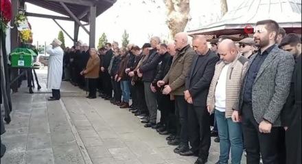 Tayfur Havut&ccedil;u'nun vefat eden babası Sakarya'da toprağa verildi