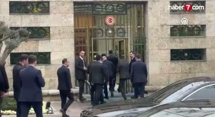 TBMM Başkanı Numan Kurtulmuş, Adalet Bakanı Akın G&uuml;rlek'i ağırladı