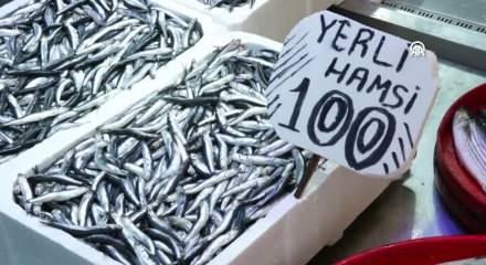 Trabzon&rsquo;da balık tezgahları hareketli