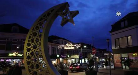 Utrecht sokaklarında ramazan ayı hazırlığı