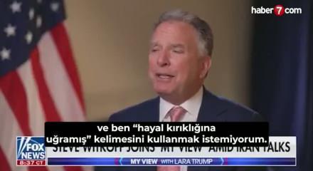 Witkoff, İran'ın bir hafta i&ccedil;inde bomba yapım malzemesi &uuml;retme imkanına sahip olduğunu savundu