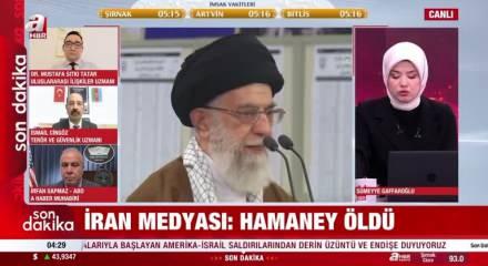 İran lideri Ayetullah Ali Hamaney ABD-İsrail saldırısında hayatını kaybetti