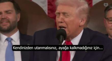 ABD Kongresinde tansiyon y&uuml;kseldi: Trump ve M&uuml;sl&uuml;man &uuml;ye ile gerilim yaşadı