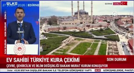 Bakan Kurum, Selimiye Camisi'ni ziyaret etti!