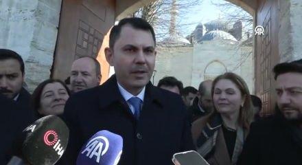 Bakan Kurum, Selimiye Camisi'ni ziyaret etti!