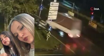 Samsun'daki feci kaza kamerada!  İzleyenlerin y&uuml;reği dağlandı...