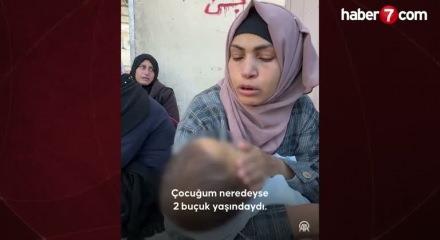 İsrail'in Gazze&rsquo;de &ccedil;ıkışına izin vermediği 2 yaşındaki Nidal bebek hayatını kaybetti!