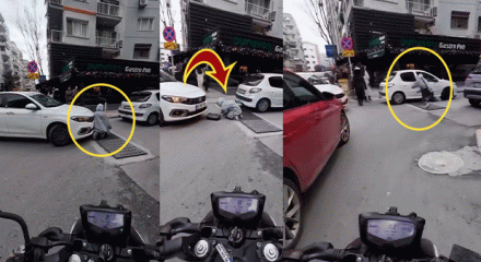 İzmir'de belediye yine sınıfta kaldı! Logar kapağına takılan vatandaş az kalsın eziliyordu