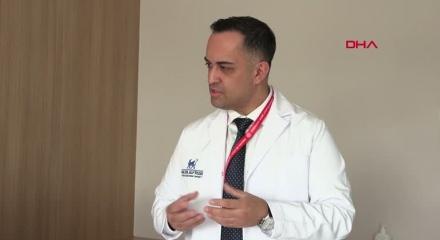 Karnındaki 30 santimetrelik dev t&uuml;m&ouml;rden 5 saatlik operasyonla kurtuldu