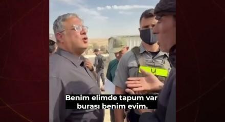 Siyonist bakan Ben-Gvir Filistinlilerin evini gasp etti: Buraları geri alacağız