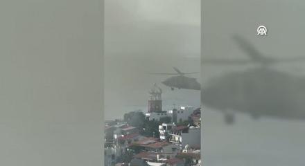Meksika g&uuml;&ccedil;leri ile CJNG &ccedil;atışması sırasında Puerto Vallarta &uuml;zerinde dumanlar y&uuml;kseldi
