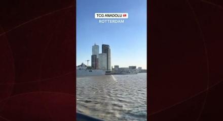 TCG ANADOLU'ya Hollanda'da yoğun ilgi