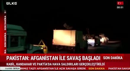 Pakistan, Afganistan'a savaş ilan etti