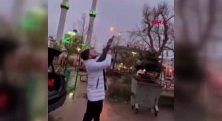 Pompalı t&uuml;fekle havaya ateş a&ccedil;an ş&uuml;pheli tutuklandı