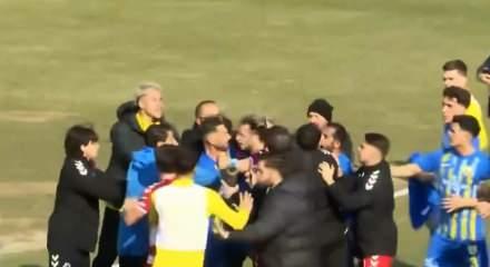 Saha bir anda karıştı: Muş&rsquo;ta ma&ccedil; sonu istenmeyen g&ouml;r&uuml;nt&uuml;ler!