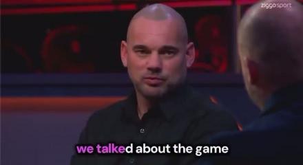 Wesley Sneijder: Prestianni i&ccedil;in s&ouml;ylediklerimden dolayı binlerce &ouml;l&uuml;m tehdidi aldım