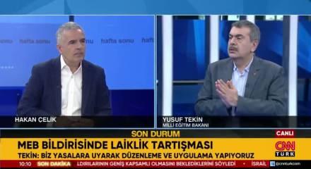 Yusuf Tekin&rsquo;den eğitim ve Ramazan a&ccedil;ıklamaları