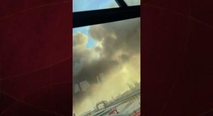 Kamikaze dronlar Suudi Arabistan'daki petrol rafinerisini patlattı