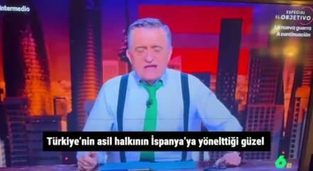 İspanyol televizyonunda T&uuml;rk kullanıcının paylaşımı g&uuml;ndem oldu: Biz kardeşiz