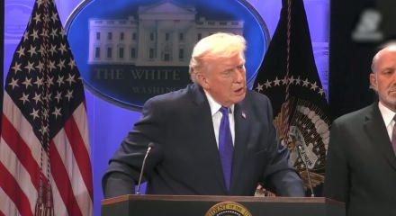 ABD başkanı Donald "Trump İran'ın haritası değişecek" a&ccedil;ıklamasını ağzından ka&ccedil;ırdı