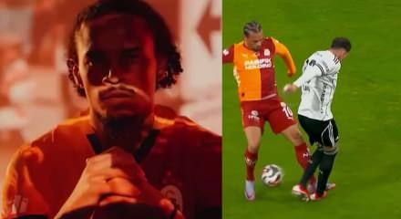 Almanlar  derbide kırmız kart g&ouml;ren Leroy Sane'yi yerden yere vurdu