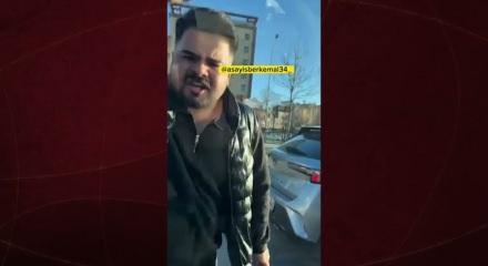 Aracından inen maganda rekor cezaya &ccedil;arptırıldı