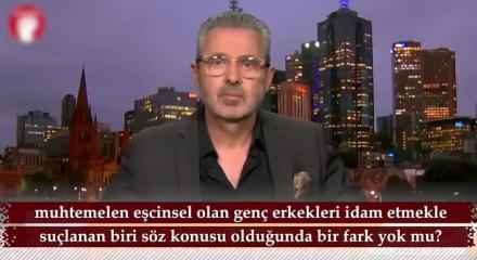 Asıl diktat&ouml;r  160 &ccedil;ocuğu &ouml;ld&uuml;ren kişidir! Avustralyalı yazar sunucuya sert &ccedil;ıktı