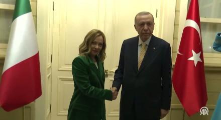 Başkan Erdoğan, İtalya Başbakanı Meloni ile telefonda g&ouml;r&uuml;şt&uuml;